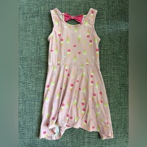 Falls Creek Kids Pink Dress with Colorful Ice Cream Pattern – Size 3T